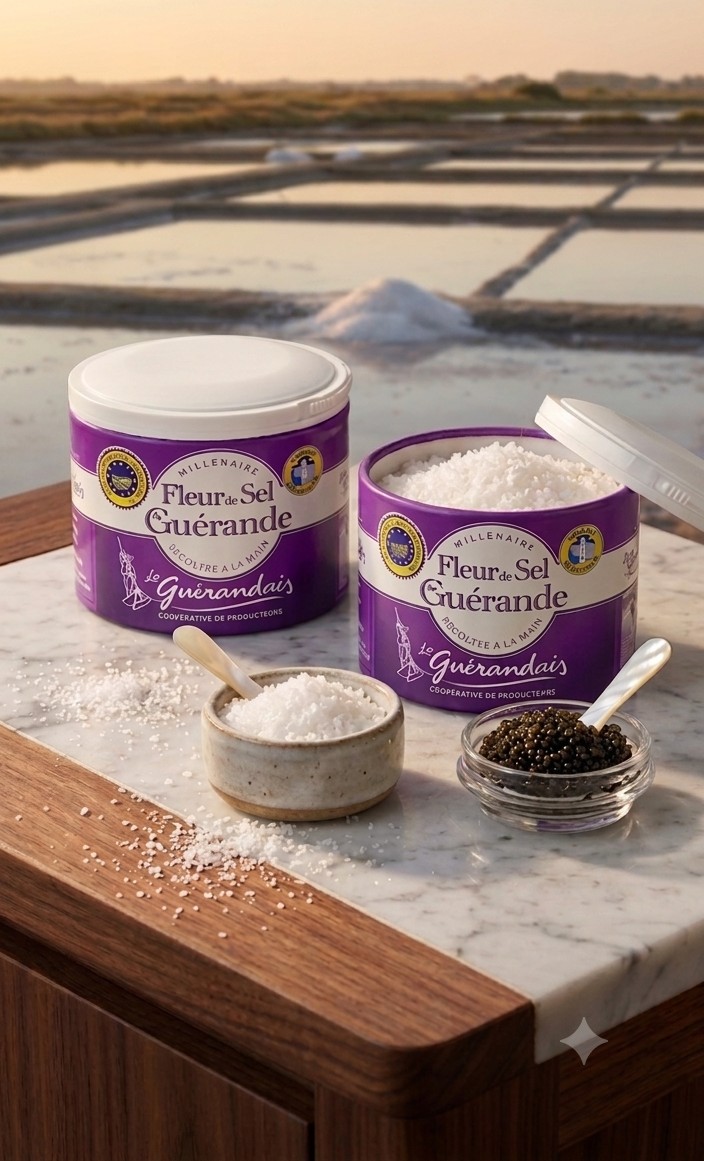 Guérande Fleur de Sel Sea Salt (2-Pack)